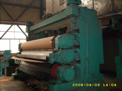 China Calender - Paper Finishing Equipment With Working Speed 50 - 550 m / min for sale