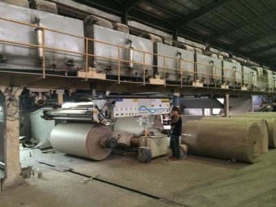 China Soft Calender Fourdrinier Graybox Board Paper Coating Machine 10 - 30 g / m2 for sale