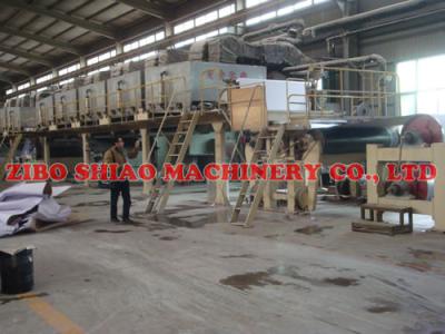 China Cardboard Paper Coating Machine Paper Making , Coating Weight 10 - 30 g / m2 for sale