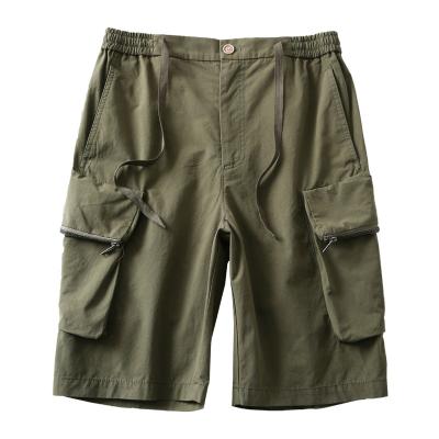 China Eco Friendly Cargo Shorts For Men Organic Cotton Short Pants For Men Sustainable Cargo Shorts Pocket Cargo Abbreviations Casual Men for sale