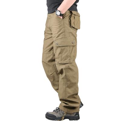 China High Quality Stylish Anti-Wrinkle Pockets Designer Anti-Wrinkle Stylish Cargo Six Pockets Army Cargo Jogger Pants Military Street Use Mens Cargo Pants for sale