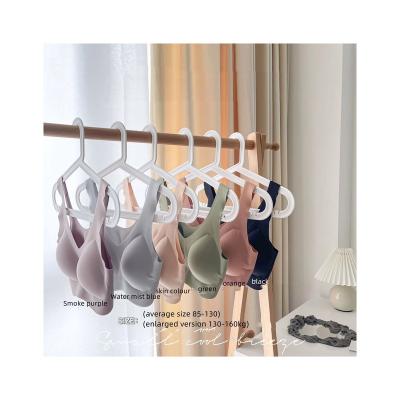 China QUICK-DRY small fresh breaks one-piece no size no trace underwear women no fresh breathable type steel ring beauty vest large size bra for sale