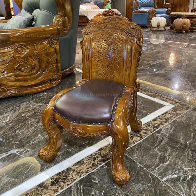 China Antique Children's Chair (The Other) Luxury High Quality Baby Chair Adjustable Classic Home Ebony Wood Furniture for sale