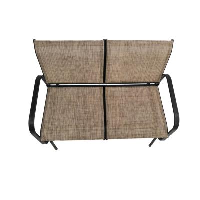 China Contemporary Outdoor Patio Swing Glider Bench Garden Swing Double Chair for sale