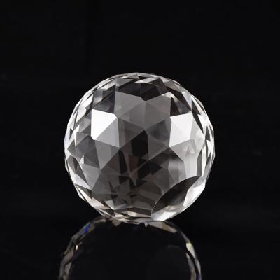 China Europe 6 7 cm Light Weight Clear Custom Fine Workmanship Low MOQ Crystal Ball 5 for sale