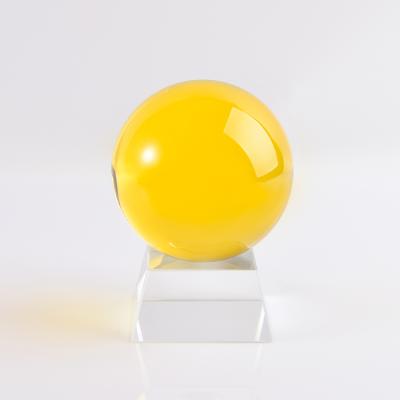 China Hot Sale Europe Crystal Sphere Ball Eco-friendly Wholesale Crystal Ball With Stand for sale