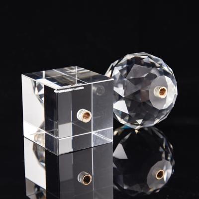 China Europe Standard Low MOQ Wedding Gift Empty Crystal Ball Light Accessories Eco - Friendly for sale