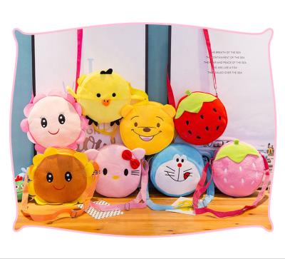 China Wholesale Hot Cute Fashion Plush Women's Small Coin Purse Cotton Cloth Wallet Coin Bag Kids Handbags Kids Handbags Purse Wholesale for sale