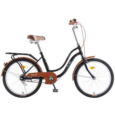 China Manufacturer Direct Women Bike OEM 22 Inch Steel City Bike Customized Good Quality With Flexible Color Selection for sale