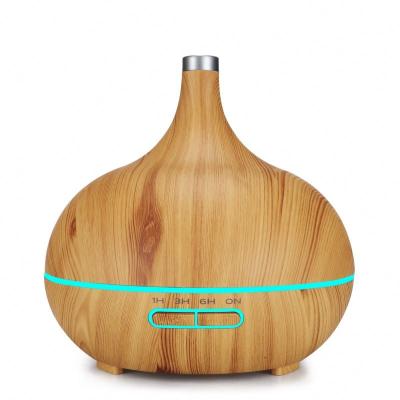 China Increase Air Humidity 2020 New Humidifier Aromatherapy Essential Oil Diffuser Mood Light Lamps 400ML Cool Aroma Diffuser for sale