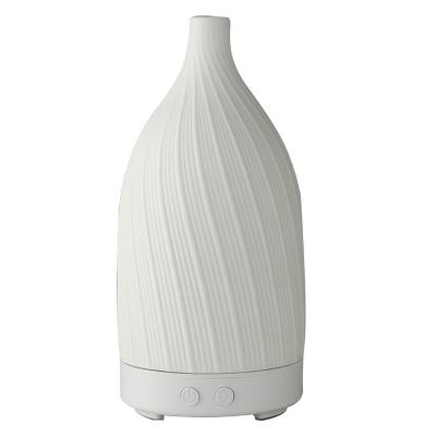 China Household White Ceramic Aroma Diffuser Can Be Customized 100ml Clay Essential Oil Diffuser for sale