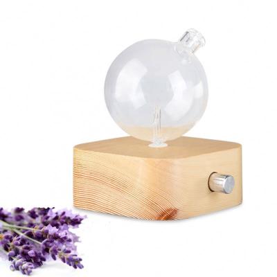 China Real wood; Beautiful glass; Auto Waterless Waterless Off Plastic Home Essential Oil Diffuser Safe And Eco - Friendly Air Purifier for sale