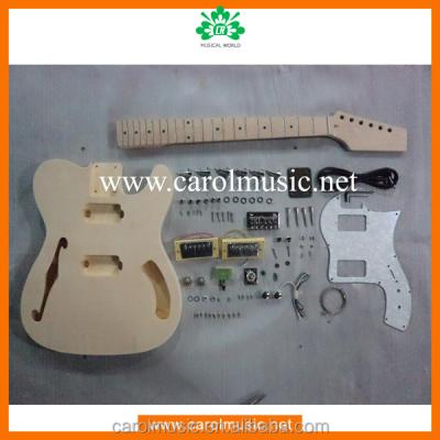 China Basswood GK029 Electric Guitar Unfinished Kit for sale