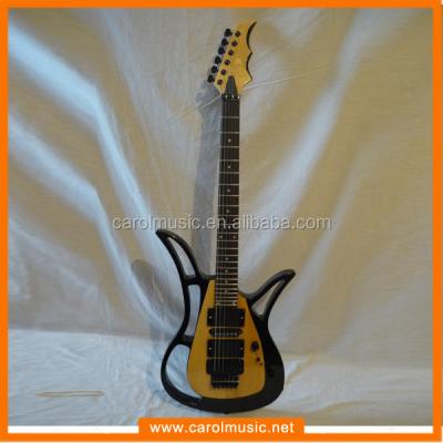 China Basswood EDT012 Beautiful Musical Instruments Black Electric Guitar for sale