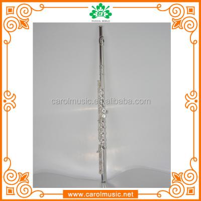 China FL005H hot selling silver plated 17 open holes flue for sale