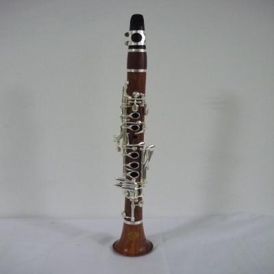 China Silver Plated Keys CL108 Classical Rosewood Clarinet for sale