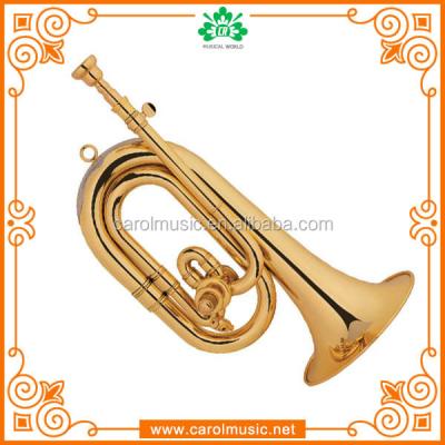 China TR041 First Choice Golden Lacquer Best Trumpet Spanish Horn for sale