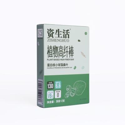 China Instant Protein Chlorella Bar Factory Sale Meal Pyrenoidosa Meal Replacement Cereal Dry Nutrition Bar for sale