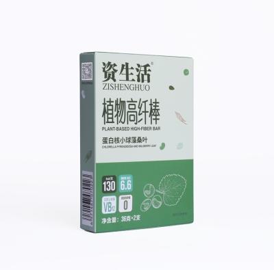 China 2021 Factory Wholesale Dry Meal Replacement Food Chlorella Pyrenoidosa Protein Bar for sale