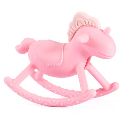 China Soft for Baby Teething Teether Kean Soft Baby Teething Silicone Unicorn Teether, New Arrival Silicone Teether for sale