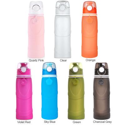 China Sustainable Wholesale Collapsible Sports Drink Bottle Eco Friendly Water Bottles With Custom Logo for sale