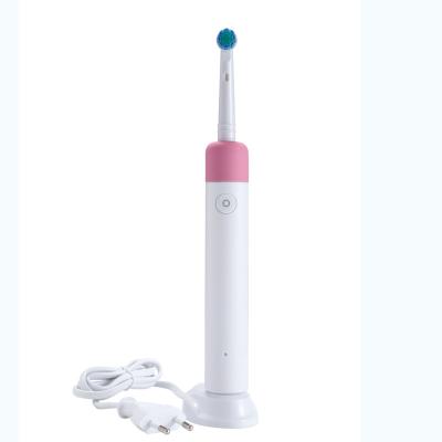 China Rechareablebattery Electric Toothbrush Rechargeable Rotary Type Toothbrush For Adults for sale