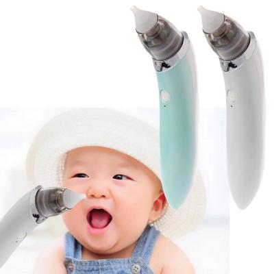 China Baby Nose Cleaning Green Color Baby Nasal Aspirator Electric Safe Hygienic Nose Cleaner for Infant Newborns for sale