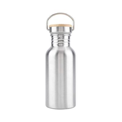 China PORTABLE 304 Stainless Steel Single Layer Water Bottle Sport Drinking Bottle for sale