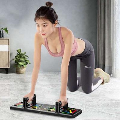 China New Design Silicone _ABS Multifunctional ABS Men Women Home Fitness System 12 in 1 Pump Board for sale