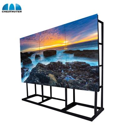 China Manufacturers 46 Inch 4k TV Mount Bracket Advertising Screen LCD Display 3x3 Indoor Video Wall Controller Display for sale