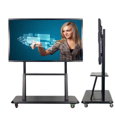 China Adjustable 55 65 75 86 Inch Classroom Smart Board , Multimedia Touch LCD Interactive Whiteboard For Office / School for sale