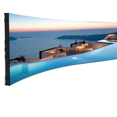 China Shopping mall/hotel/airport/hospital/studio/stage outdoor flexible led display screen CHESTNUTER LED 2021 flexible led curtain led display led billboards for sale