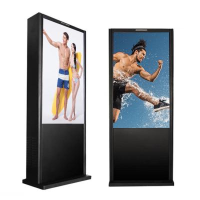 China 85 Inch Outdoor Advertising Outdoor Digital Signage Screens 4K Resolution for sale