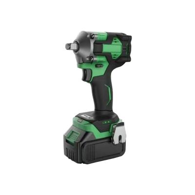 China Industry Cordless Brushless Power Tools Charger High Torque 21V Lithium Battery Electric Wrench 12.7mm for sale