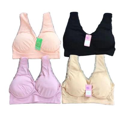 China Disposable Seamless Breathable Sports Bra Britain Cameroon Latest Design High Quality Comfortable Underwear for sale