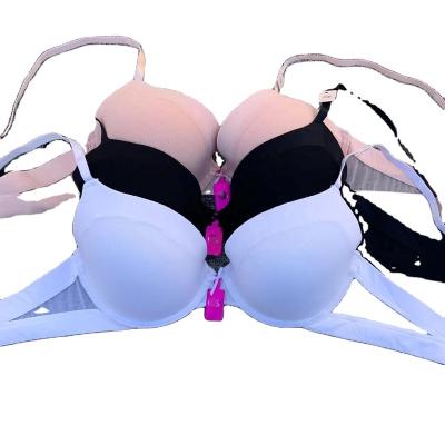 China New Design Hot Sexy Women High Quality Disposable Solid Color Plus Size Underwire Argentina Bangladesh Women's B Cup Bra for sale