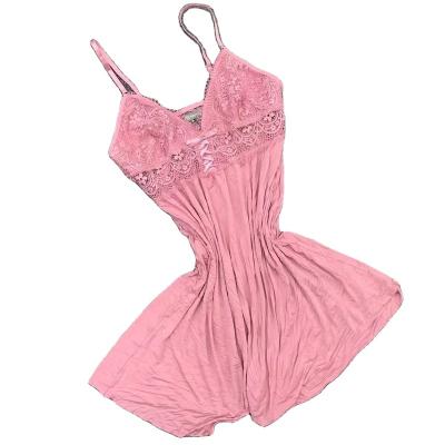 China Breathable hot selling designs see transparent night sleepdresses for women wholesale nightgowns lingerie pajamas Kenya for sale