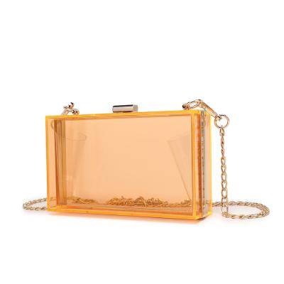 China 100% FREE SHIPMENTS Eco-friendly to US Clear Acrylic Pinch Acrylic Women Perfume Purse for sale