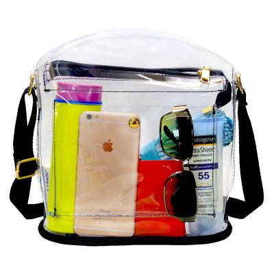 China High Quality PVC Clear Purses and Handbags Beach Bags Water Proof Bucket Bag See Through Purse for sale