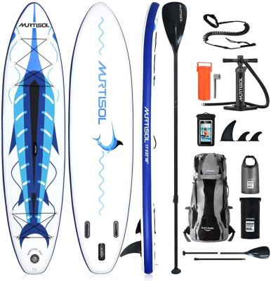 China Hot Products Unisex Hot Summer Surfing Outdoor Activities Water Sport Rack SUP Paddle Water Skateboard Direct Selling Inflatable Surfboard for sale