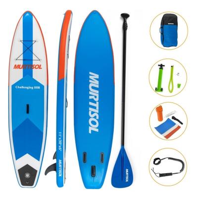 China Unisex Custom Inflatable Paddle Board Stand Up All Around Sip Surfboard Paddle Board for sale