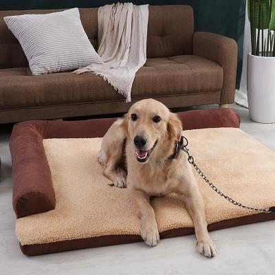 China Large Sofa Sleeping Dog Bag Outdoor Viable Luxury Pet Furniture Pet Bed For Dogs for sale