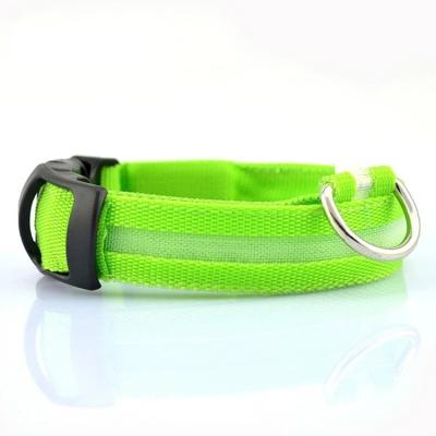 China Wholesale DETACHED LED Light Dog Cat Collar Light Up Pet Training Collar for sale