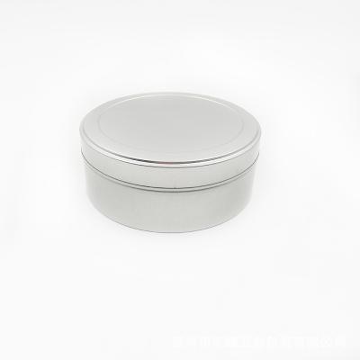 China Recyclable custom tinplate round tin box candy stretched around sealed box packing box for nut for sale