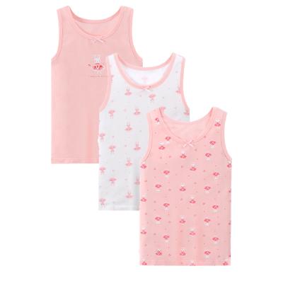 China 3 Pack Breathable Chic Girls Beach Top Breathable Vest Summer Girls Camisole Babies Invest for sale