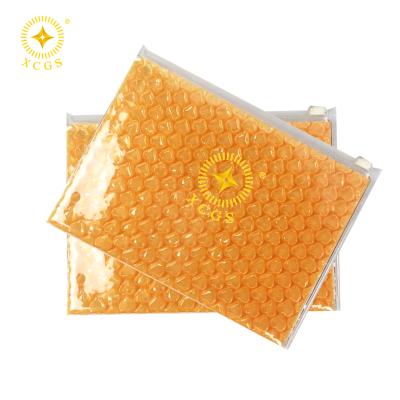 China Shock Resistance Wholesale Customized PVC Bubble Zipper Mailer Pocket Slider Bubble Bag for sale