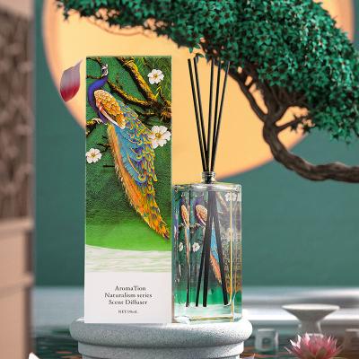 China Strong And Overwhelming Wholesale Birthdays OEM/ODM Reed Diffuser With Nature Essential Oil In Glass Bottle for sale