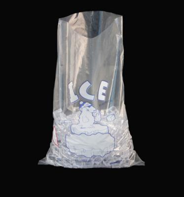 China High Quality Moisture Proof Flat Ice Storage Bags For Ice Cube Bags for sale