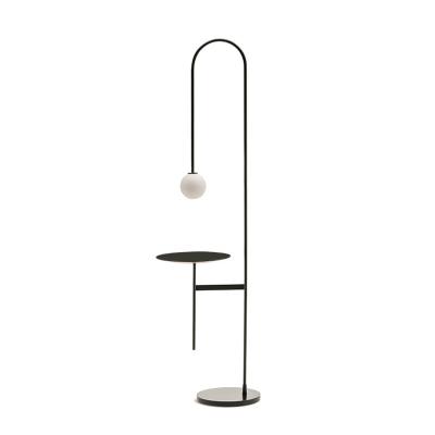 China Simple Nordic high-end minimalist living room modern creative bedroom style decoration position lamp metal floor lamp for sale