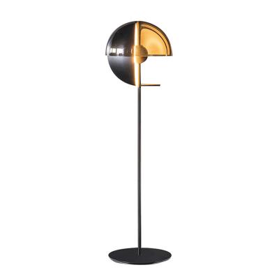 China Modern Post Modern Style Hotel Living Room Bedroom Metal Glass Led Floor Lamp Position Lamp for sale